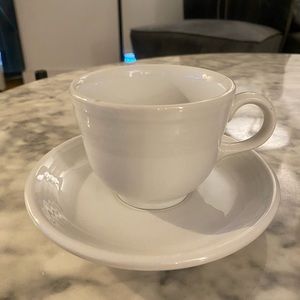 Fiestaware Mug and Saucer